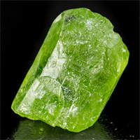 Peridot crystal