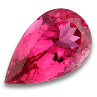 Pear cut pink Tourmaline