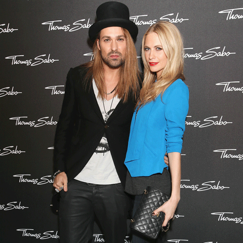 David Garrett and Poppy Delevingne