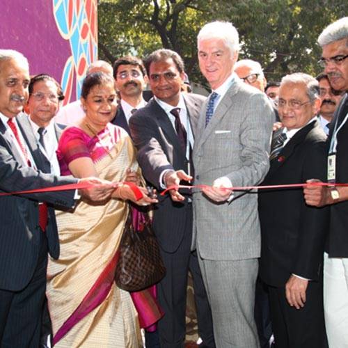 Distinguished guests, GJEPC senior officials and trade members at IIJS Signature 2013 inauguration