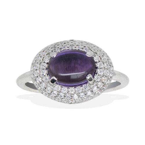 APM Monaco amethyst ring