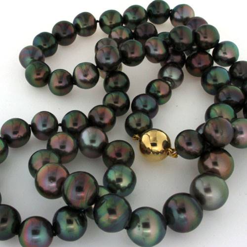 Nash Pearls Tahitian pearl necklace