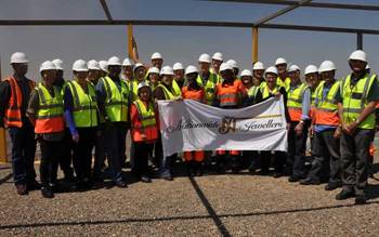 Nationwide Jewellers group at the Jwaneng Mine