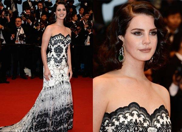 Lara Del Rey at Cannes 2013 wearing Chopard jewellery