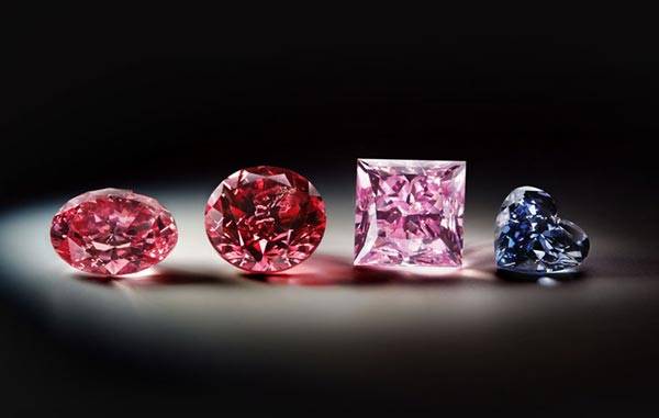 The rest of the fancy coloured diamonds from Rio Tinto