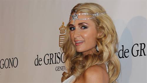 Paris Hilton with jewellery from de Grisogono