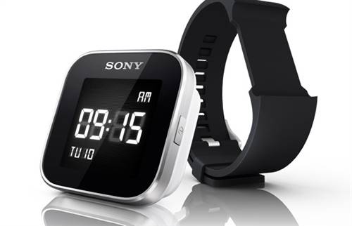 The wearer can change straps on their Sony SmartWatch