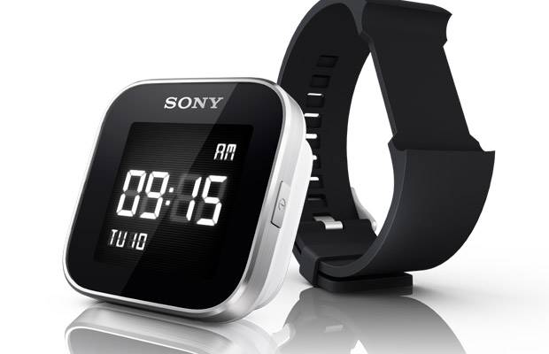 The wearer can change straps on their Sony SmartWatch