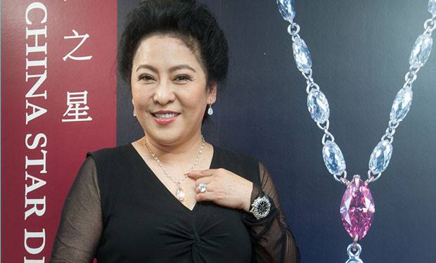 The briolette diamond was purchased by China Star Entertainment vice chairman Tiffany Chen