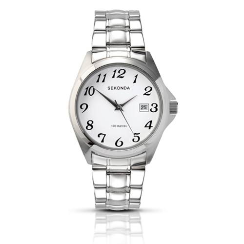 Sekonda's stainless steel watch