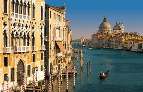 Italy: Gondolas in Venice