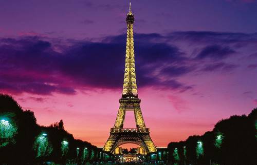 France: The Eiffel Tower in Paris