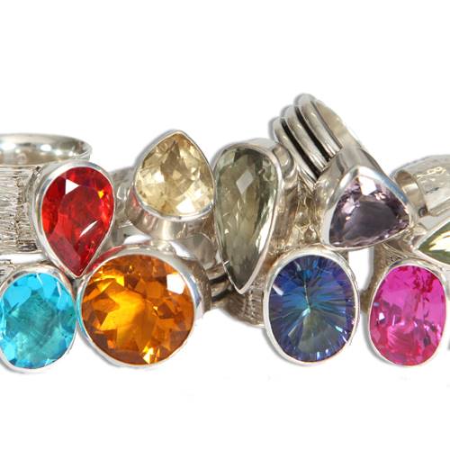 Renee Blackwell Design Colour Pop rings