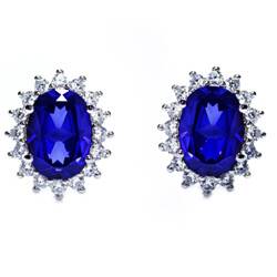 'Royal Blue Earrings' by Paterson Fine Jewellery