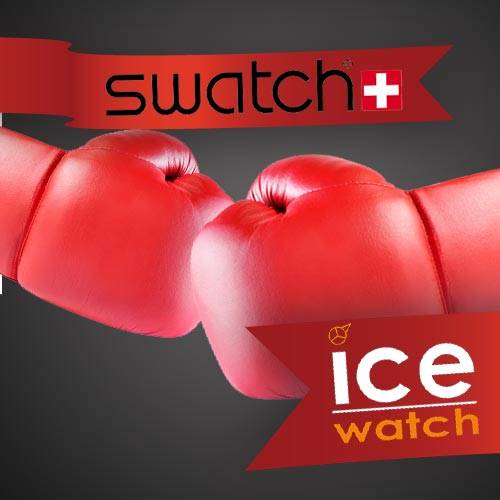 Is the pronunciation of Ice-Watch and Swatch too similar?