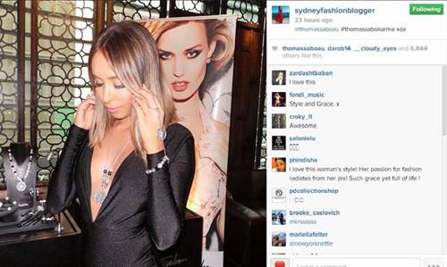 Sydney Fashion Blogger also participated in uploading their favourite moments on Instagram