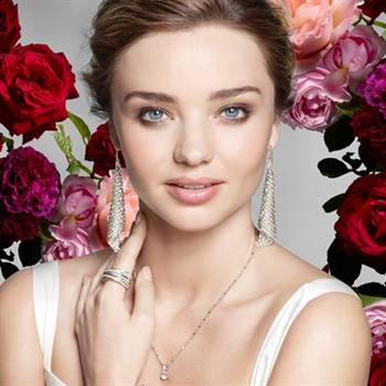 Australia's Miranda Kerr helps boost Swarovski's local profile, as face for the brand in 2014