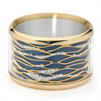 Martyn Brown and Martin Linning were jointly named 2012 Jeweller of the Year for their bangle, Undulation