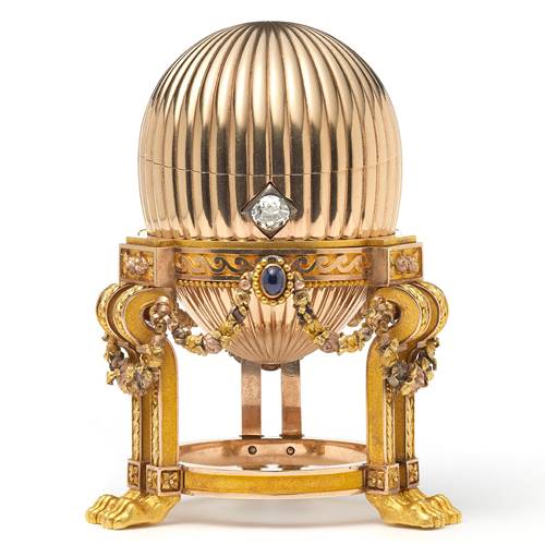 The piece turned out to be a genuine Peter Carl Fabergé egg