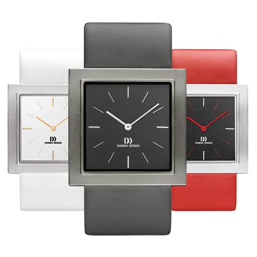 Danish Design's brushed stainless steel watches