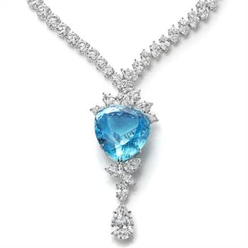 Harry Winston Paraiba pendant