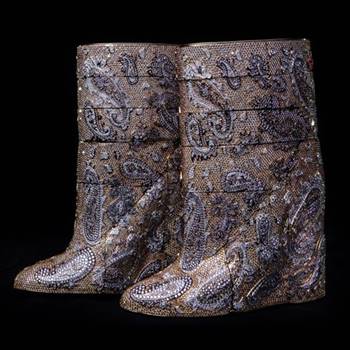 Diamond boots valued at $3.5 million