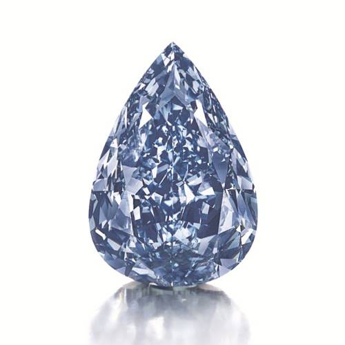 The Blue, the world’s largest flawless vivid blue diamond