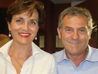 Brigitte and Tony Zollo, owners of Casa D