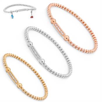 Oro Bello Jewellery's children’s stretch bracelets