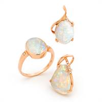 Light opal jewellery collection from Opals Australia