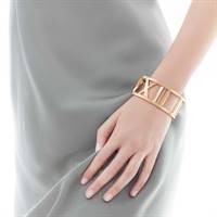 Wide open bangle by Tiffany & Co