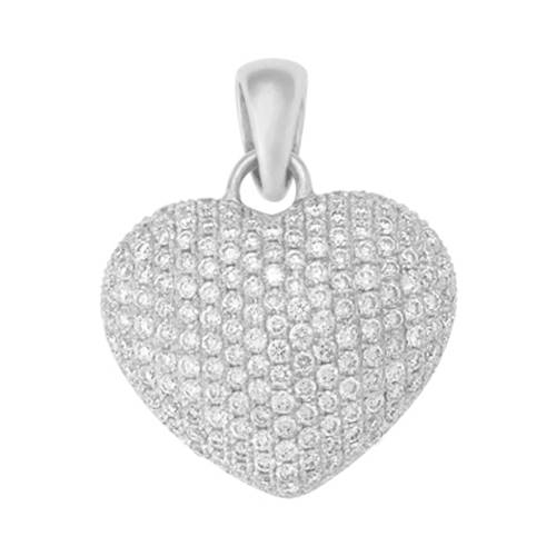 Protea Diamonds' heart-shaped pendant