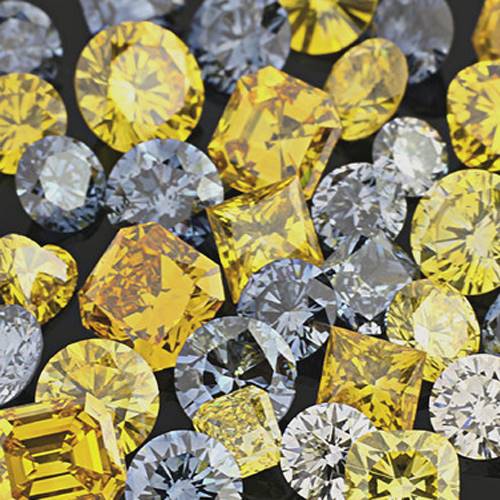 Consumers often confuse synthetic diamonds with fake diamonds. Image courtesy of AOTC