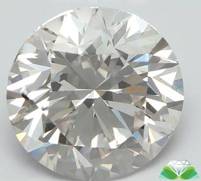 The 3-carat diamond is said to be the largest lab-created diamond in the world