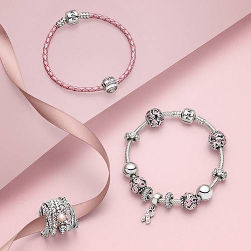 Pandora has again expanded its Pink Ribbon collection in support of breast cancer research