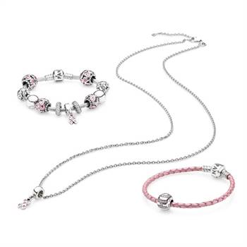 Throughout the year, 30 per cent of all Pink Ribbon collection sales are donated to the NBCF