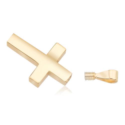 Life Cycle's Gold Cross pendant