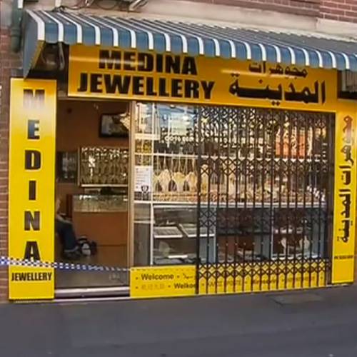 An armed robbery at Medina Jewellery resulted in a loss of at least $250,000 in goods