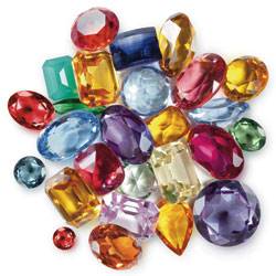 Coloured gems