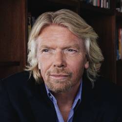 Richard Branson, the face of Bulova Accutron