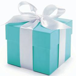 Tiffany & Co's iconic little blue box