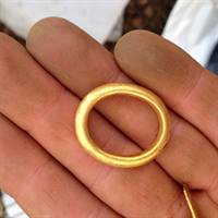 A gold ring