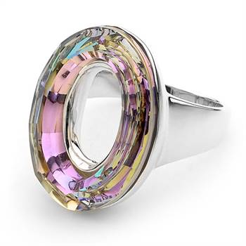 Cotton & Co's new 'Light Vitral Atrium Oval Ring'