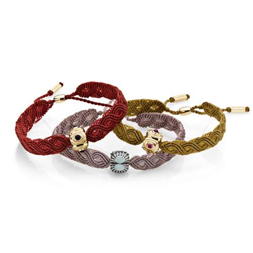 Pandora's new macrame bracelets