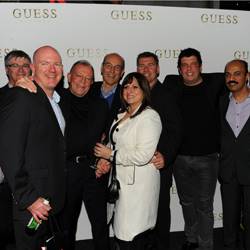 Designa Accessories and retailers celebrate at the GUESS launch party 