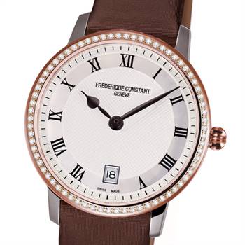 The Slimline ladies timepiece, new from Frederique Constant