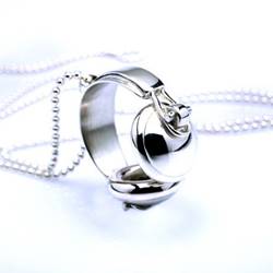 The Headset pendant from Darkcloud's unique line of sterling silver jewellery