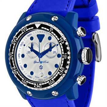 The blue silicon Miami Beach watch from Glam Rock 