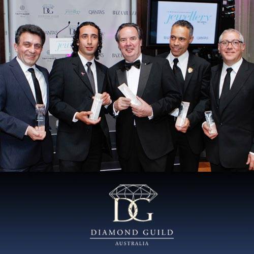 This year's five winners from L-R: Nicholas Theocari; Levon Arzumanian; Robert Musson; Gary Thyregod; Berj Ohanessian 