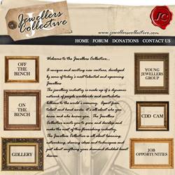 The new Jewellers Collective homepage, another way young jewellers are working together 